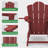 Wolak HDPE Folding Adirondack Chair With Dual Cup Holder-1671331621