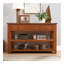 Console en bois de pin massif 48 po, table d'appoint moderne avec 3 tiroirs de rangement et 2 tablettes. Facile à assembler (brun)-122210858-122210860