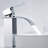 Bathroom Faucet In Finish - Side , Deck-Mounted Style Basin Sink Deck-Mounted, 1 Hole