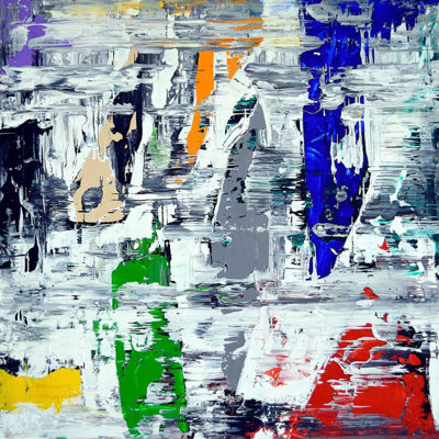 Colore Tributo II - Artist Enhanced Canvas Print