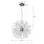 Lustre sphérique Spoutnik à 8 lumières Reichert-1773042170