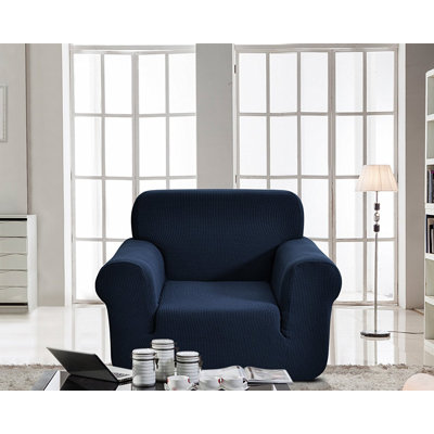 Housse pour fauteuil à coussins carrés