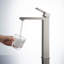 Robinet de lavabo de vasque cube avec ensemble de bonde optionnel-41659858-48024402