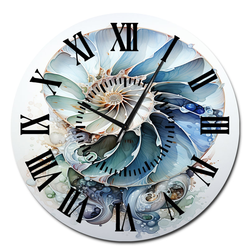 Horloge murale Nautilus, Surdimensionné