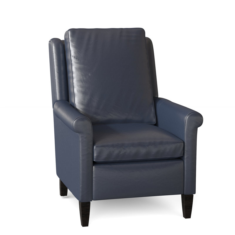 Timber Recliner, Anilina Cacao Genuine Leather, Cobblestone, Power