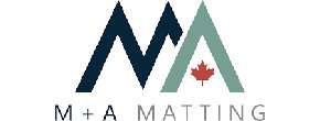 Logo M+A Matting Canada