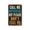Call Me Antisocial But Please Don’t Call Me 10 Inch x 14 Inch Aluminum Sign
