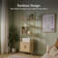 180cm H x 64cm W Metal Bookcase