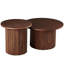 Ensemble de 2 tables basses rondes