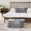 IRIS Plastic Laundry Basket with Handles