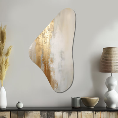 Mikado - Northern Lights Boomerang Shape Metal Wall Décor