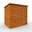 7x5w Tiger Shiplap Windowless Pent
