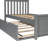 Boling Solid Wood Platform Bed with Trundle by Harriet Bee-879738909-810749527