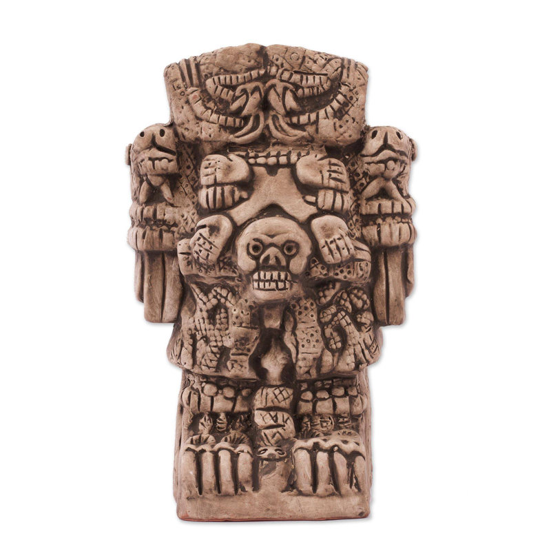 Figurine en céramique à jupe de déesse serpent Zhane