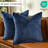 PHF Super Soft Velvet Pillow Covers, 2 Pack Color Gradient Pillow Covers for Home Decorative-124249074-124249071