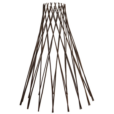 Treillis rond en bois extensible «H» H
