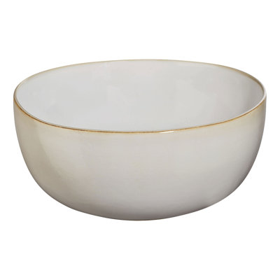 Asa Selection seasons denim salad bowl, salad plate, bowl, stoneware, D 22cm