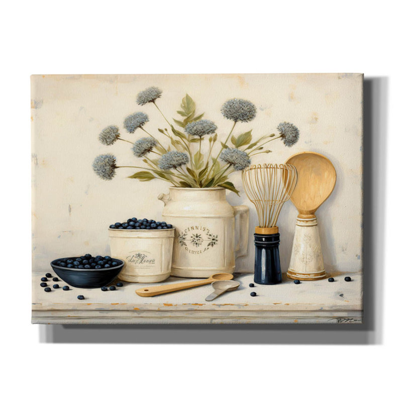 «Epic Graffiti» Kitchen Utensils In Art Print 2 »par Momart, art mural sur toile, H 12 po x l 16 po x P 0,75 po