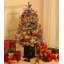 Mini arbre de Noël artificiel 3 pi avec 78 lumières DEL pré-installées