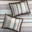 Quilt - 5 Piece With Geometric And Details Soft Fabric Pillows Motifs Comfy Fill-118742721-118742723