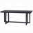 Jory Dining Table, 71 Inch Rectangular Top, Trestle Legs, Modern Black