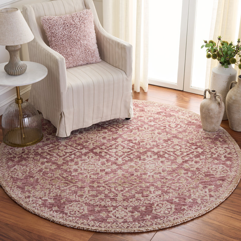 Tapis damassé 301 Audrey Performance, Rond 6 pi