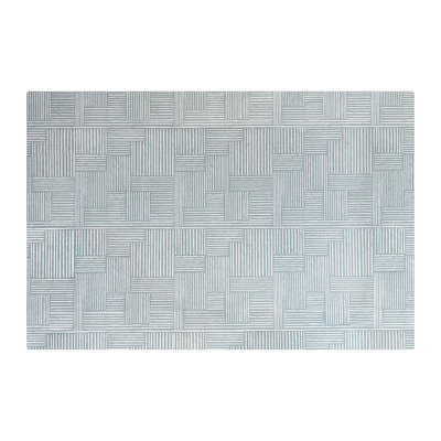 Tapis de cuisine anti-dérapant Un-Rug Organic Squares par Matterly