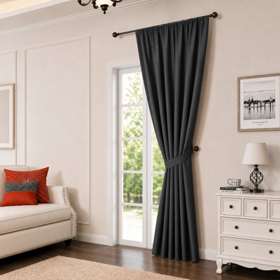Triple Woven Blackout Curtains - Elegant Room Darkening