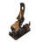 14.5'' H Wood Tabletop Tealight Holder