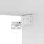 TV Cabinet White Engineered Wood
