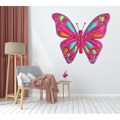 Colorful Butterfly Wall Decal, Butterfly Wall Stickers, Butterfly Wall Decor, Wall Decoration, Kids Room Decoration, Stickers For Kids