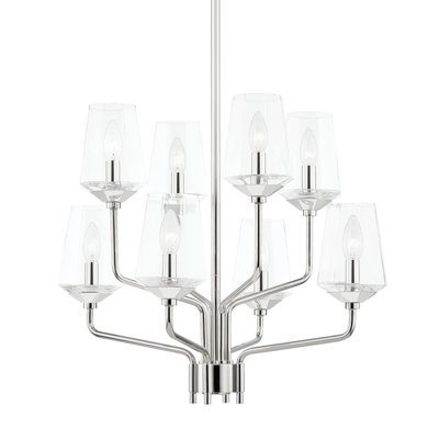 Kihana 8 - Light Dimmable Tiered Chandelier