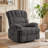 Breasha 39.7" Wide Manual Upholstered Swivel Rocker Recliner-71494675