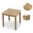 Vershonda 2 - Person Patio Conversation Set with Cushions