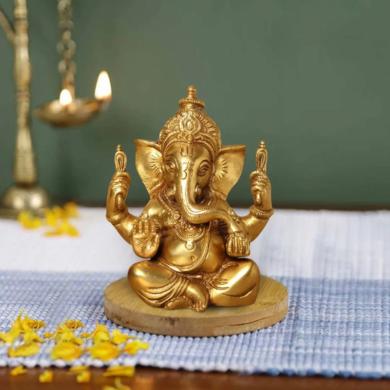 Lord Ganesha à Ashirwad Mudra
