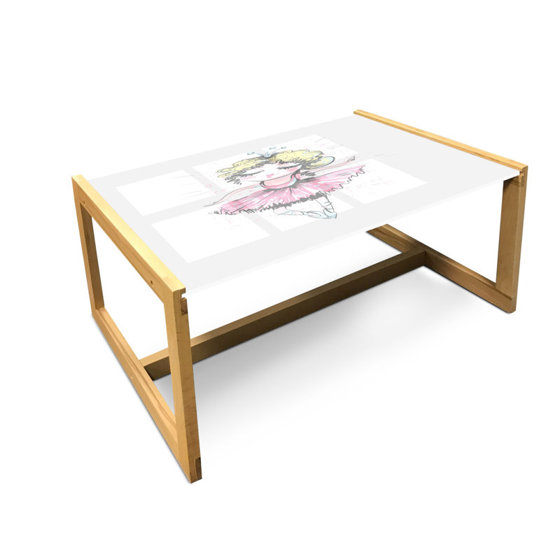Iresha Sled Coffee Table, 90cm H x 62cm W x 40cm D