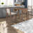 Extendable Wood Dining Table Sets(must Include Both Table And Chair), Rustic Home