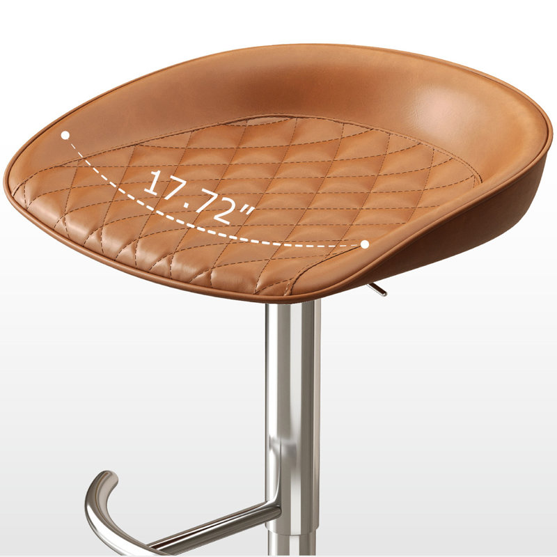 Chaise basse brune (paquet de 8), 8