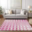  Rectangle Malek 1'8" X 2'6" Indoor/Outdoor Area Rug with Non-Slip Backing-894435345
