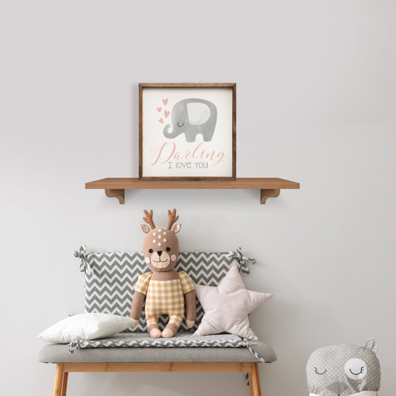 Deer Prints Plaid, H 8 po x l 8 po