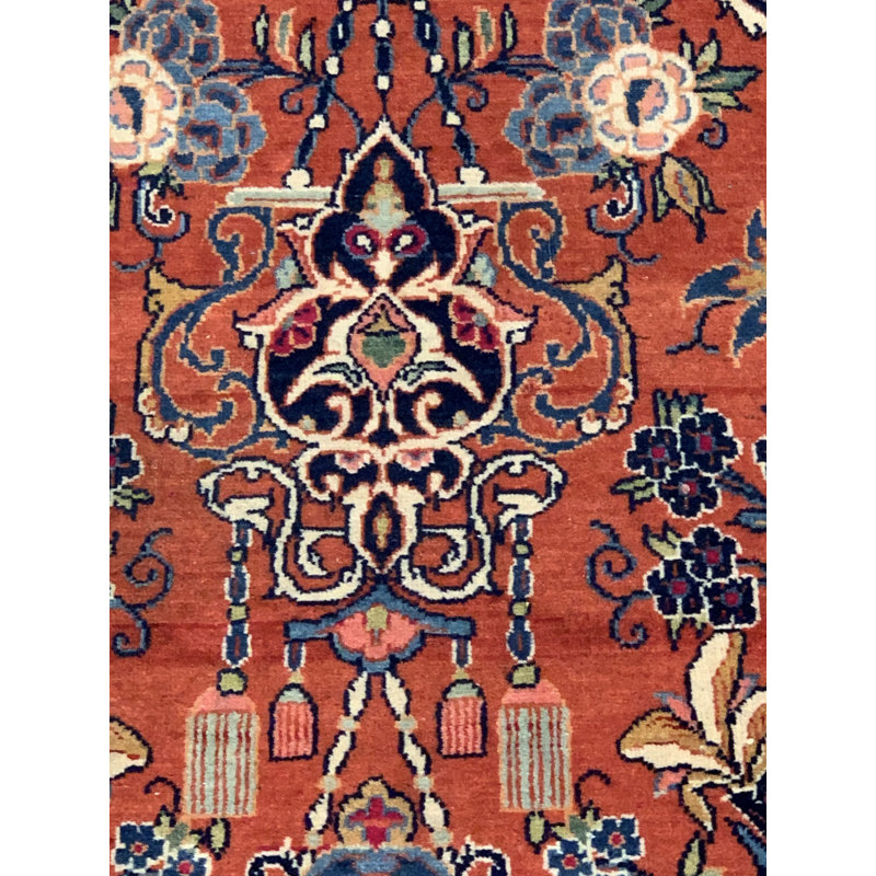 Antique One-of-a-Kind 4'5'' X 7' Hand Knotted Area Rug