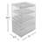 Five-Tier 40 Compartment Display, 8-Comp per Tier. Dimensions: 12"W x 8.5"D x 18.5"H