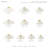 Aniyan Fabric Semi Flush Mount-54284302