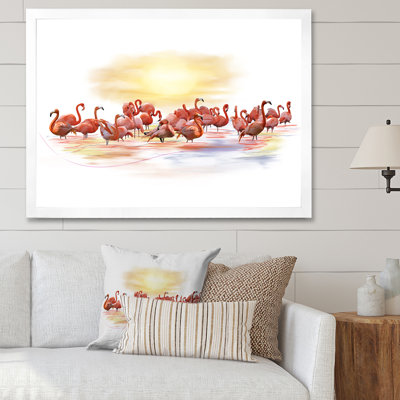 " Pink Flamingos "