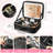 12” Portable Makeup Organizer Makeup Tool Case With Led Mirror