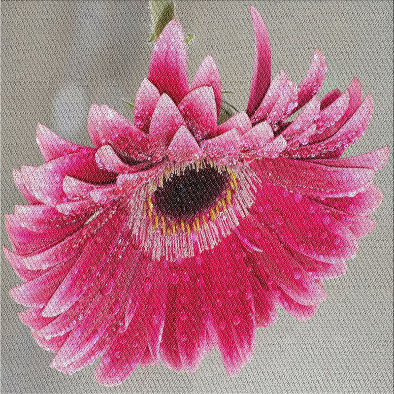Tapis rose Selen, Carré 8 pi