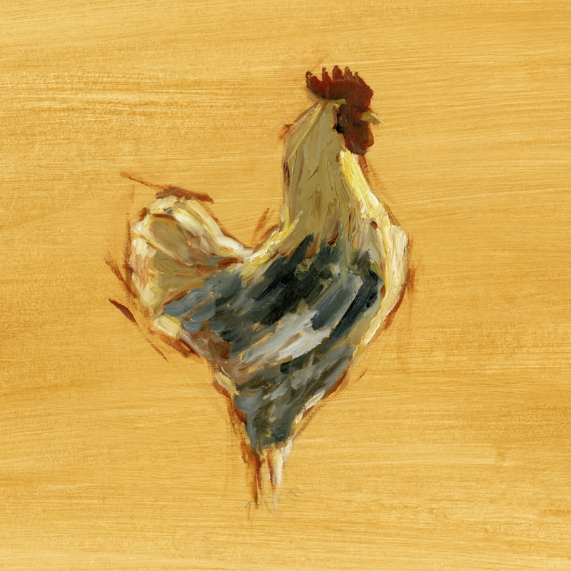 Early to Rise I 1 Piece Wrapped Canvas Painting, 76cm H x 76cm W x 3.8cm D