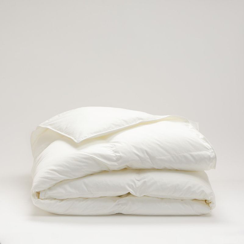 Cuddledown Chroma Down Comforter, Ivory, Twin Comforter, Winter