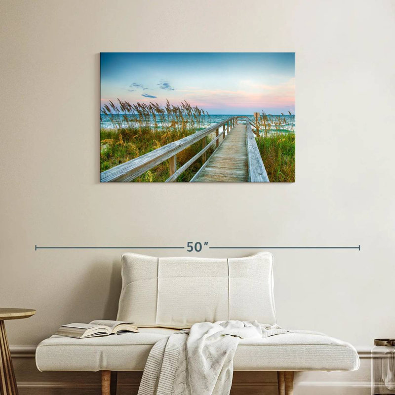 Gillard Kure Beach Boardwalk, H 24 po x l 36 po