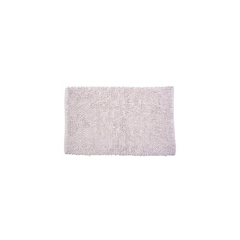 Tapis pour salle de bain Pinkard, Ivoire